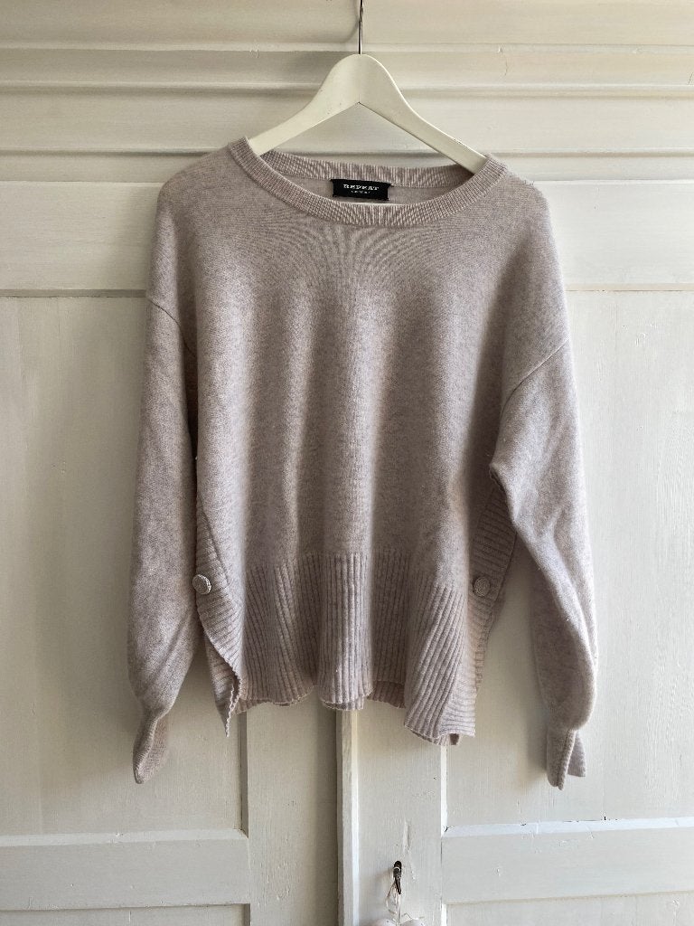 Mooie cashmere trui Repeat, Kleding | Dames, Maat 38/40 (M), Verzenden, Grijs, Gedragen