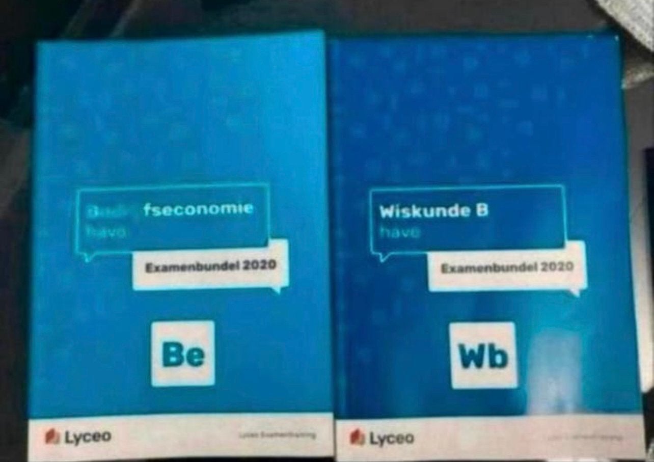 Wiskunde B en bedrijfseconomie HAVO, Ophalen of Verzenden, Zo goed als nieuw, HAVO