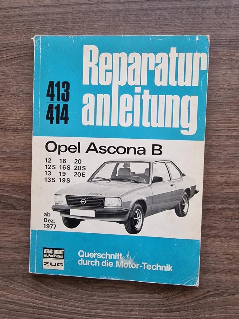 Opel Ascona B Reparatiehandleiding (vanaf dec. 1977), Ophalen of Verzenden, Gelezen, Opel, Paul Pietsch