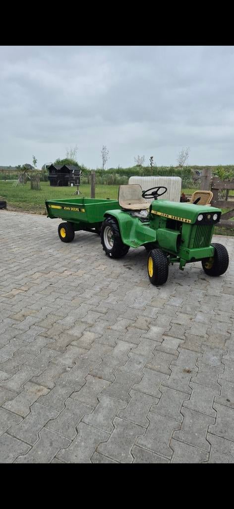 Gezocht: Onderdelen John Deere 110, 112 & 140, Tuin en Terras, Zitmaaiers, Ophalen