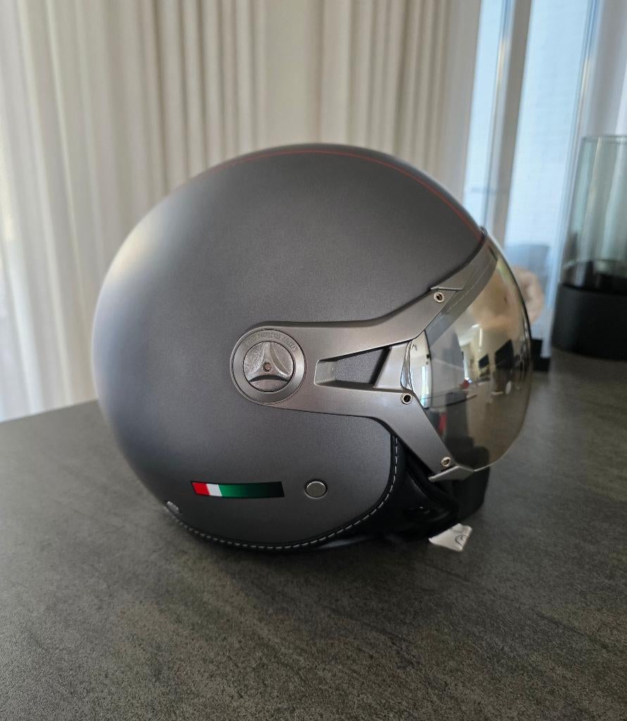 BEON helm mat titanium XL, Ophalen of Verzenden, Zo goed als nieuw, Extra large of groter, BEON