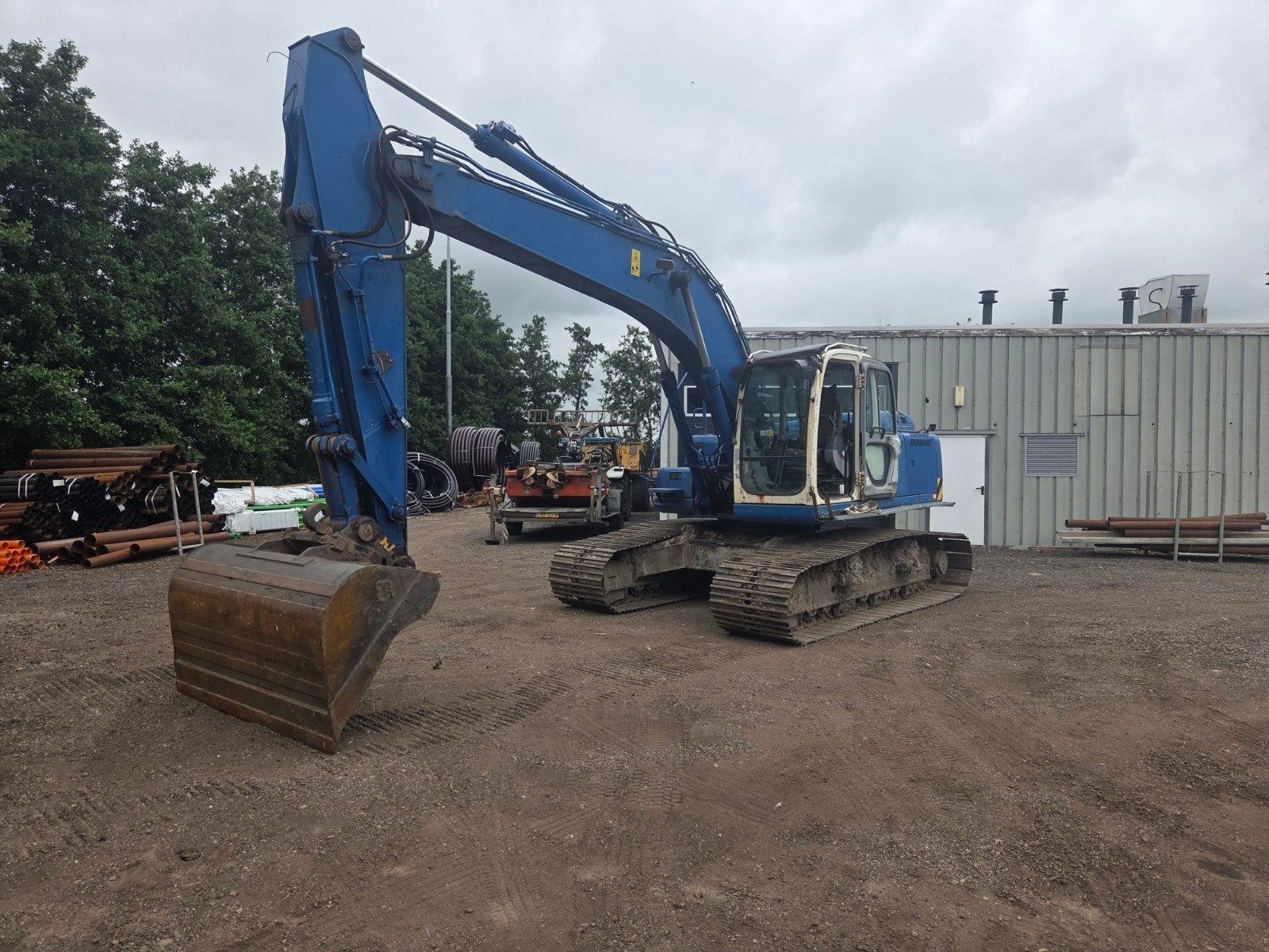 Rupskraan new holland, Ophalen of Verzenden, Graafmachine