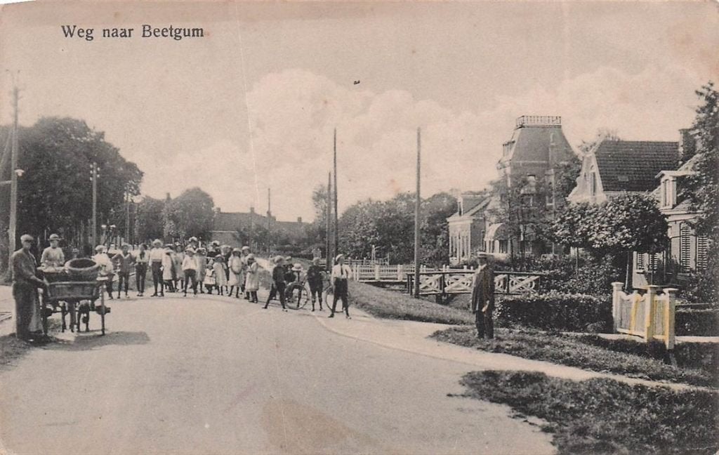 703-037-037 Weg naar Beetgum Berlikum, Verzenden, Voor 1920, Friesland