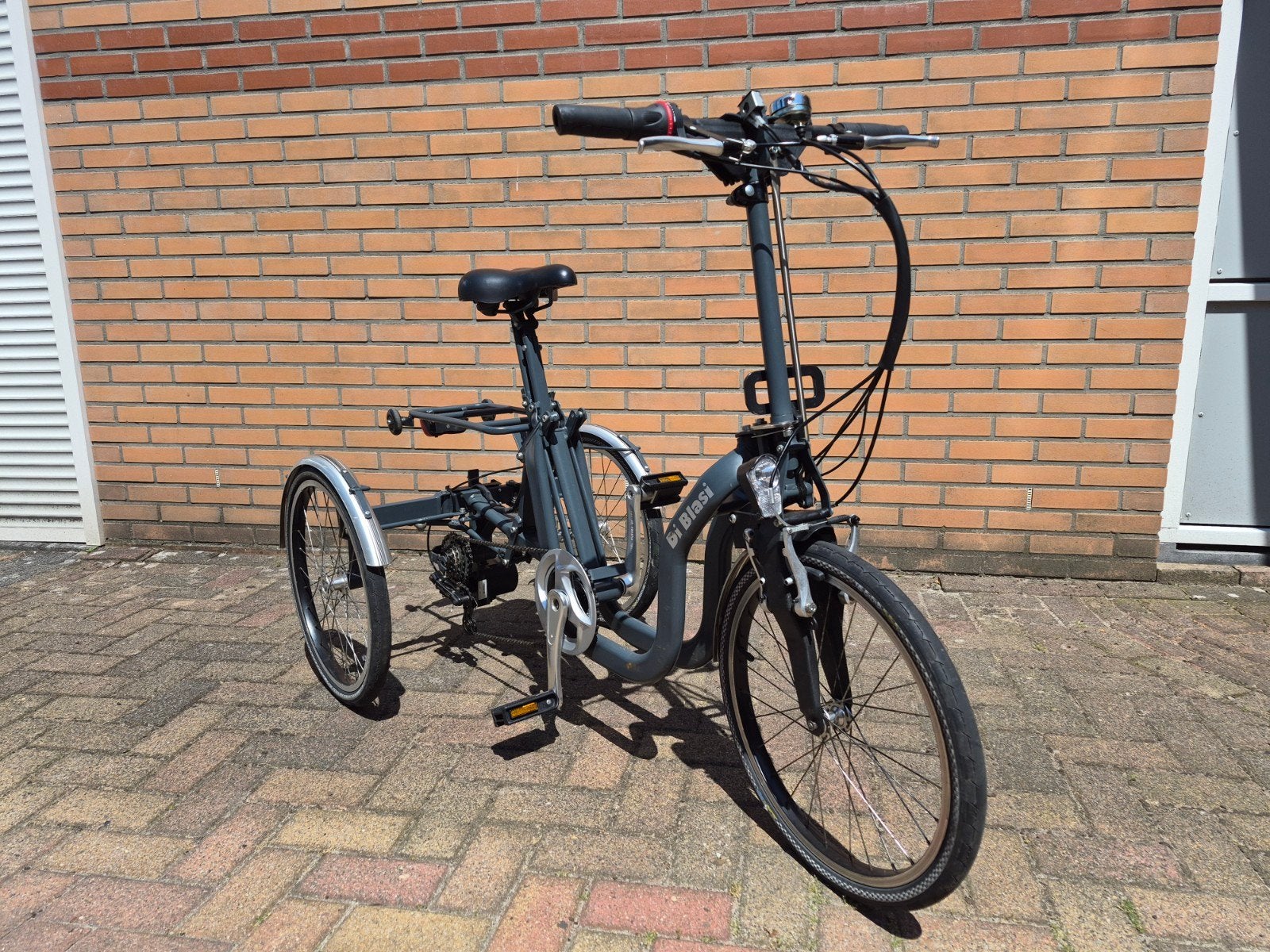 Di Blasi R34 elektrische opvouwbare driewielfiets., Fietsen en Brommers, Fietsen | Driewielfietsen, Ophalen, Gebruikt, Velgrem