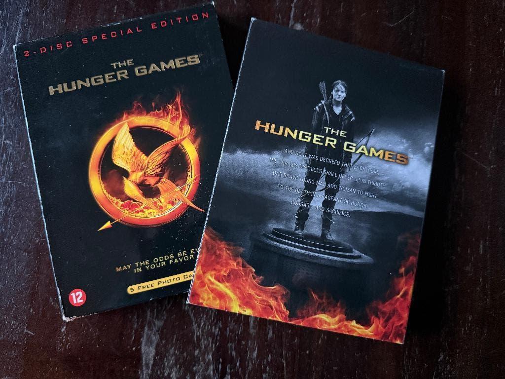 The Hunger Games ( 2 DVD Box ), Cd's en Dvd's, Dvd's | Avontuur, Vanaf 12 jaar, Ophalen of Verzenden, Zo goed als nieuw