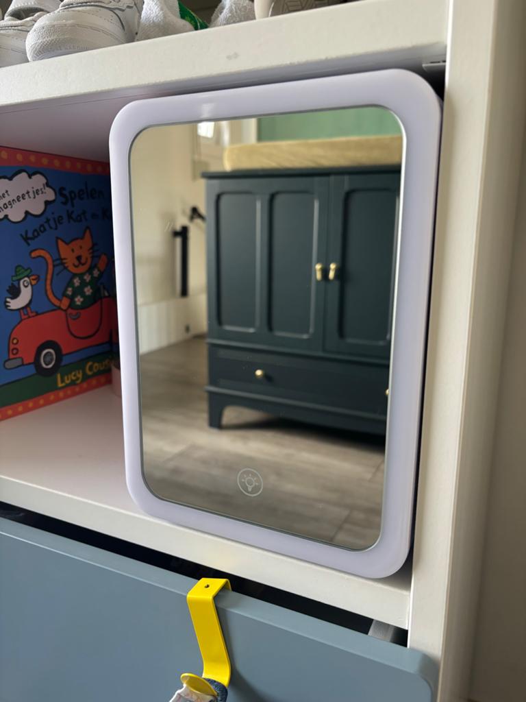 Goliving Skincare Fridge met spiegel en verlichting, Ophalen, Zo goed als nieuw, Gehele gezicht