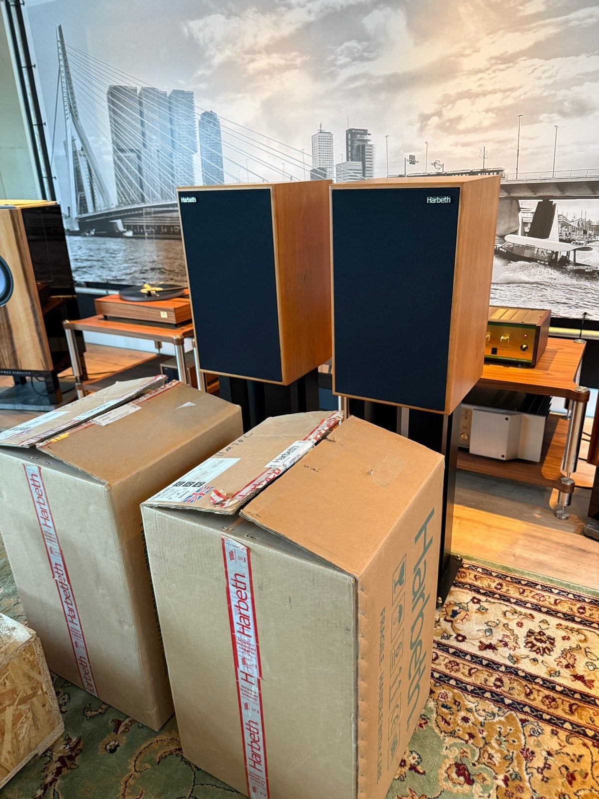 Harbeth M30.1 monitor luidsprekers, Overige merken, Gebruikt, Info@audiohaven.nl, Ophalen of Verzenden
