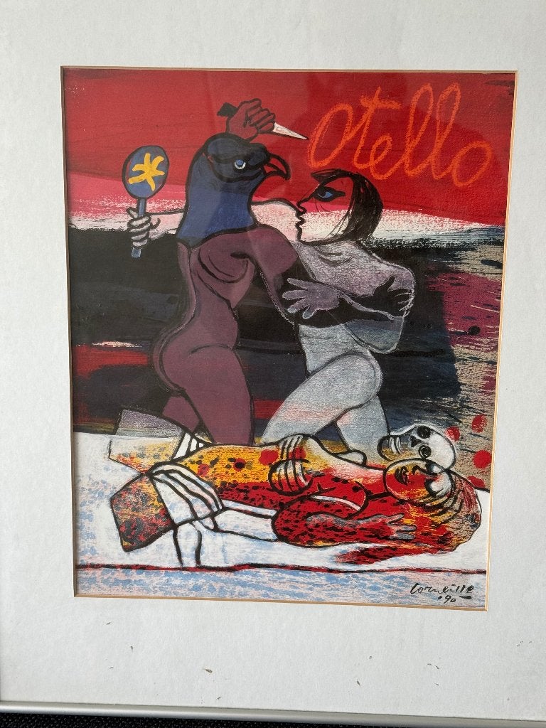 Otello  'Hommage à Verdi' (1990), Ophalen, Ingelijst, 1950 - 1999, Mythologie
