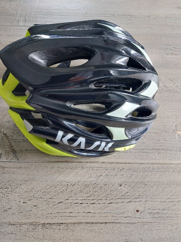 Fietshelm KASK maat M 48 -58 cm in goede staat, Ophalen of Verzenden, Zo goed als nieuw, Heer of Dame, Kask