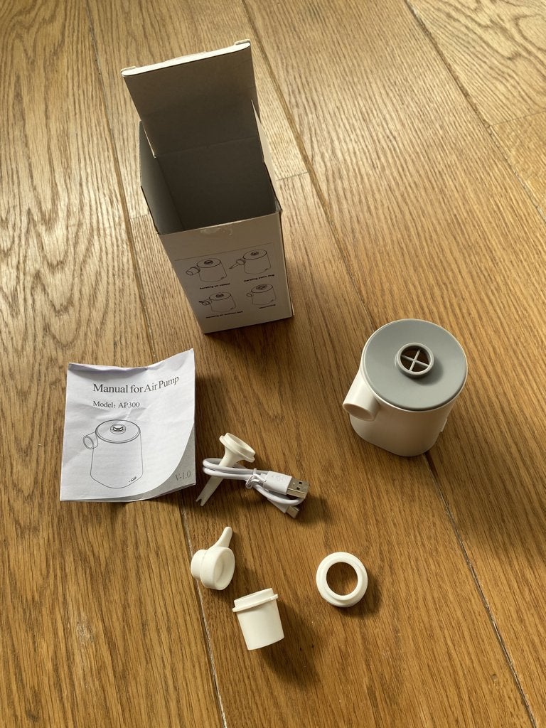 Elektrische mini-luchtpomp AP 300 (oplaadbaar) – Nieuw, Ophalen of Verzenden, Nieuw, Elektrisch