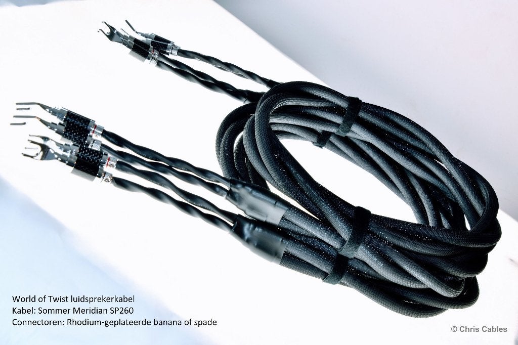 'World of Twist' 7AWG luidsprekerkabels van Chris Cables, Verzenden, Nieuw, 3451HB/44, 2 tot 5 meter