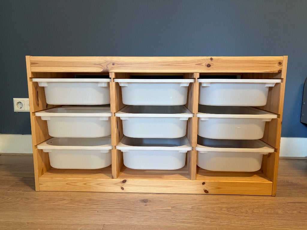 IKEA TROFAST opbergkast inclusief bakken - nette staat, Ophalen, Zo goed als nieuw