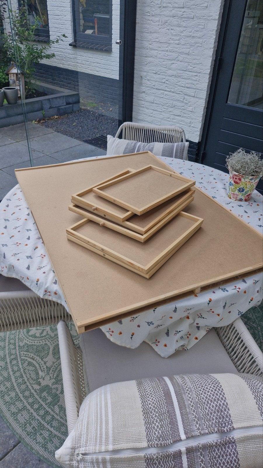 puzzelplaat met 6 sorteerbladen, Hobby en Vrije tijd, Ophalen, 500 t/m 1500 stukjes, Zo goed als nieuw, Overige typen