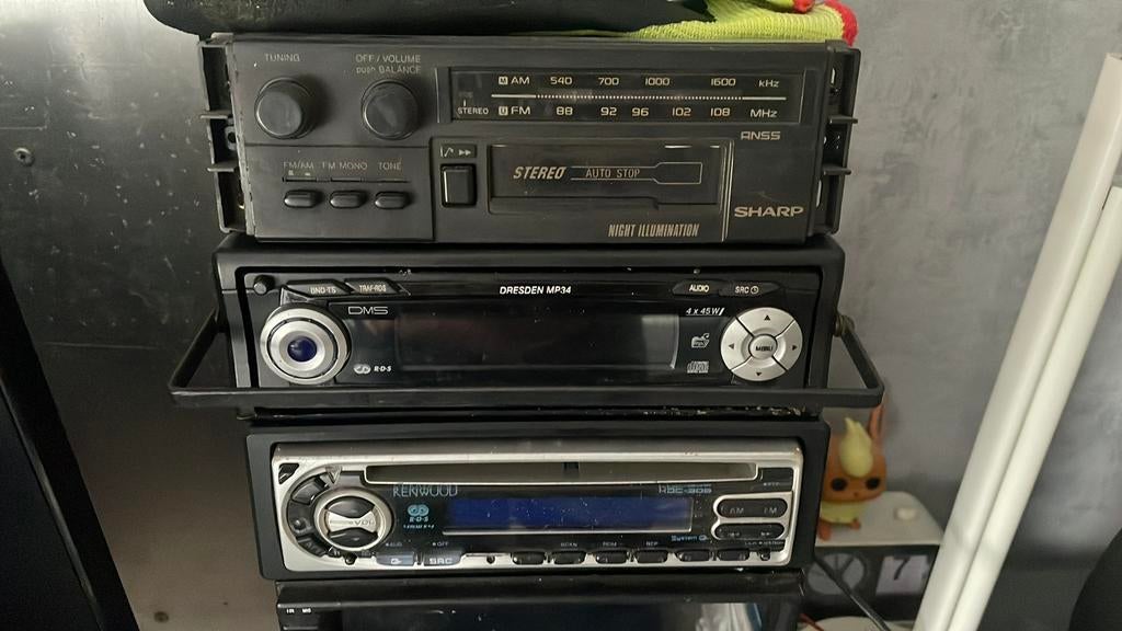 Partij autoradios autoradio, Ophalen of Verzenden