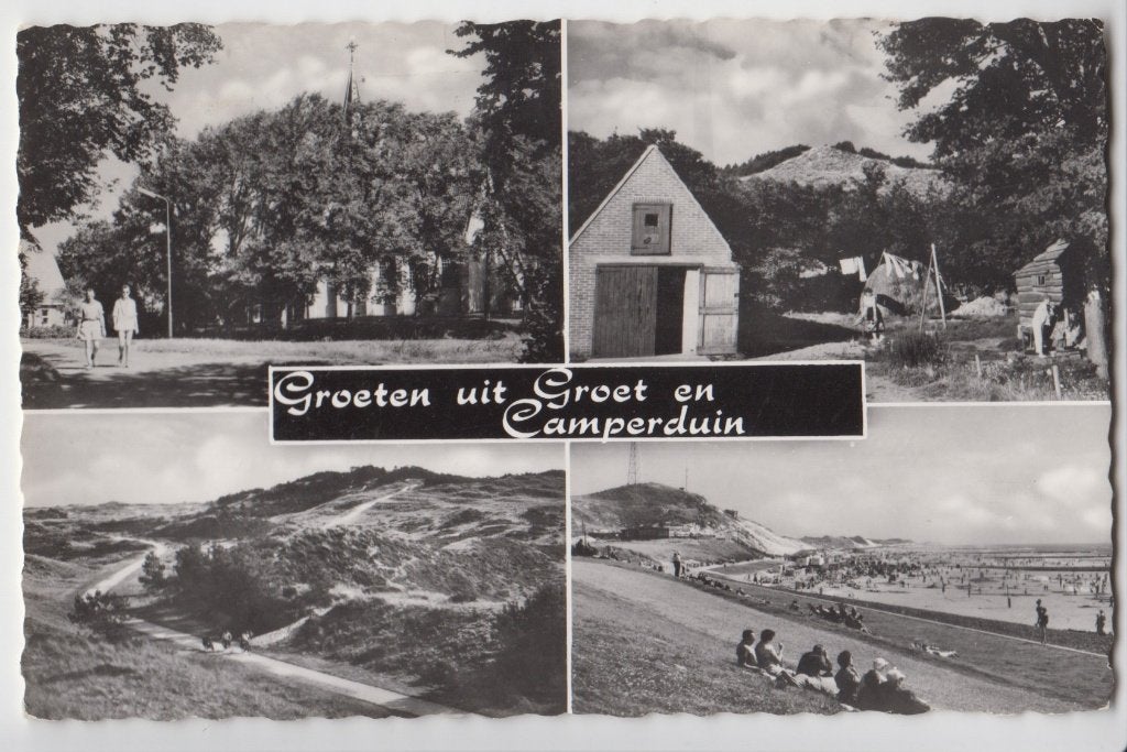 311 Groet en Camperduin Groeten uit Verzonden Kaart B86, Verzenden, 1960 tot 1980, Gelopen, Noord-Holland