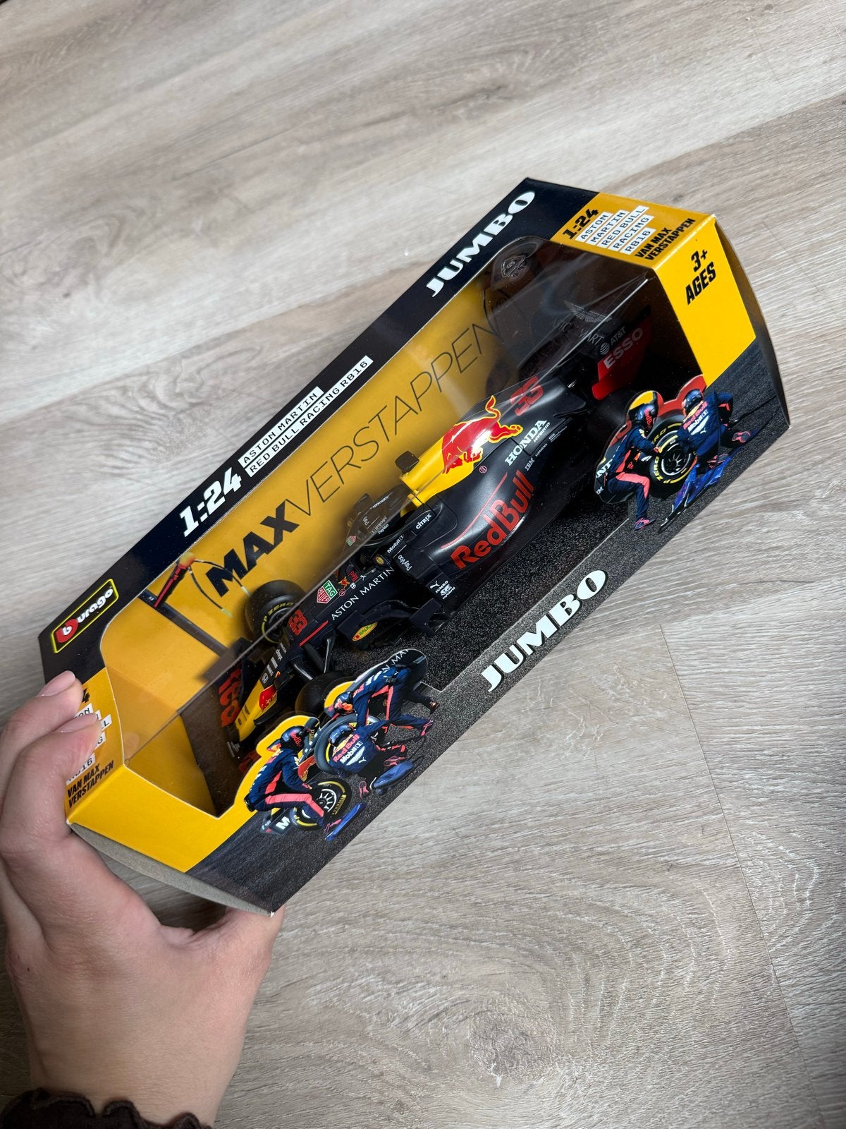 Max Verstappen Red Bull Racing F1 Auto 1:24, Ophalen of Verzenden, Nieuw, Auto, Overige merken