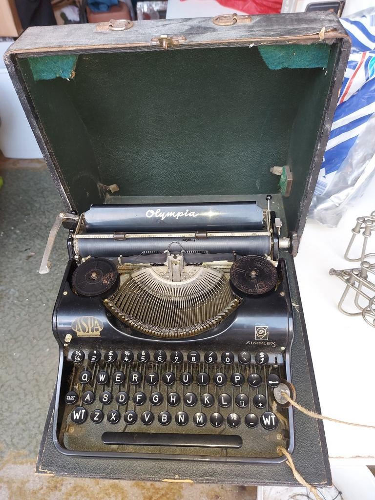 Typemachine Olympia, Diversen, Typemachines, Ophalen