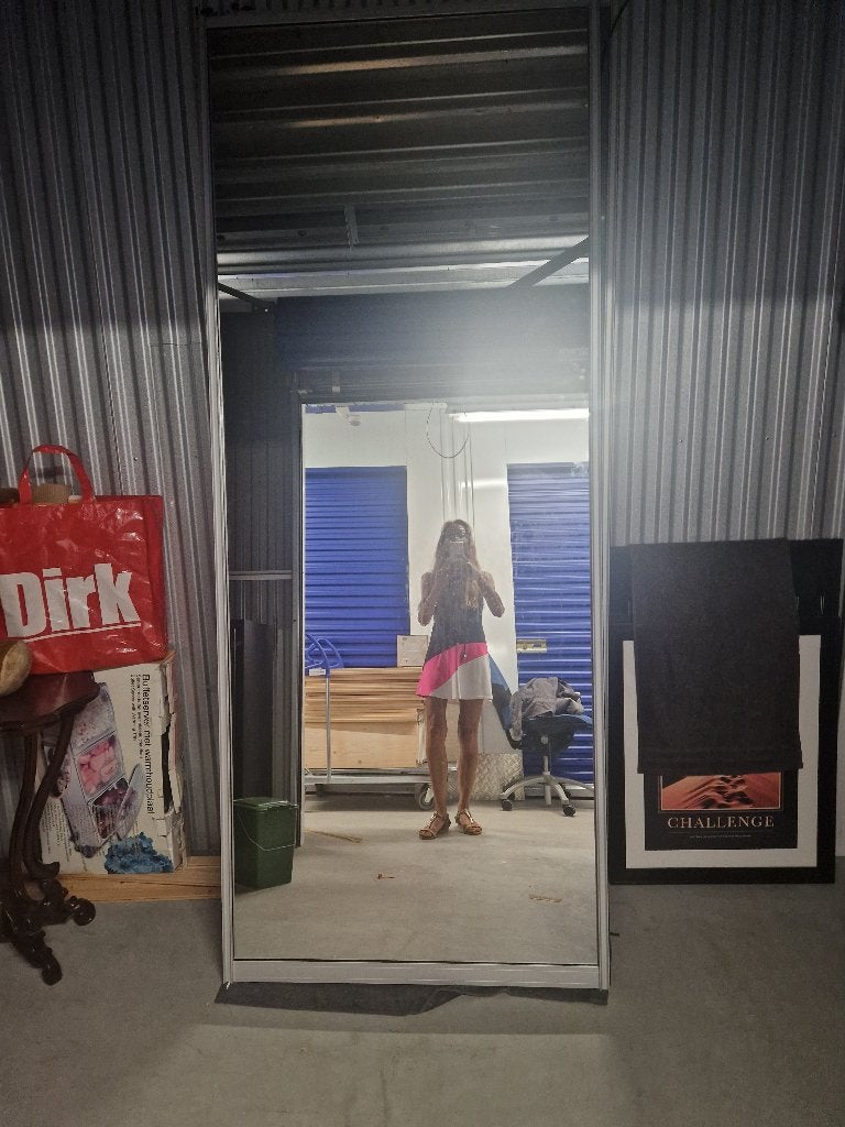 Hoge deuren met glas, Ophalen, Zo goed als nieuw