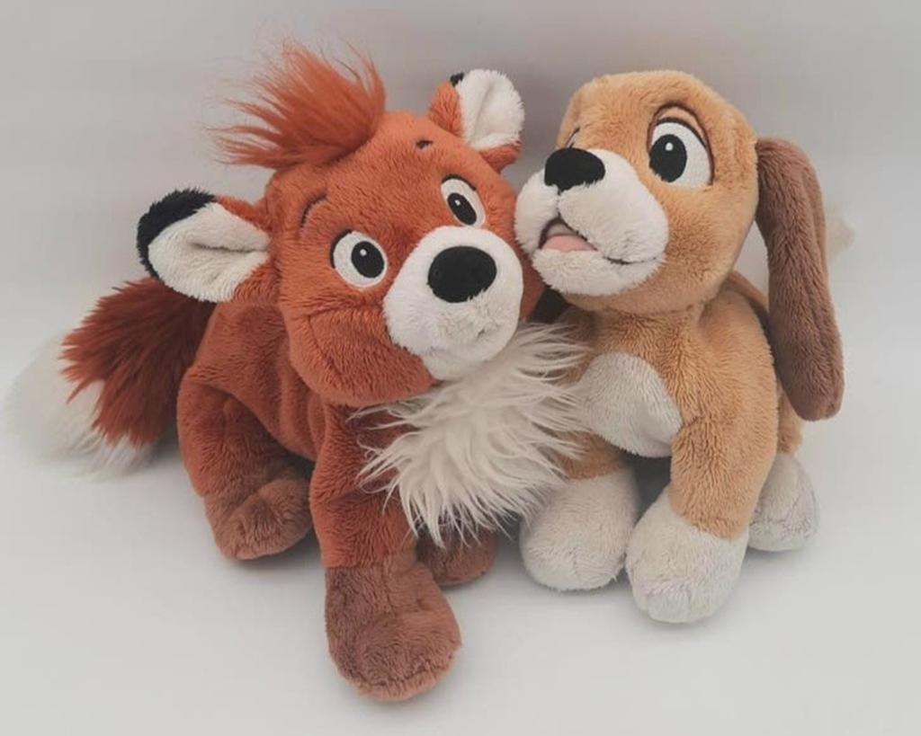 Frank en Frey knuffels Disneyland Parijs, Verzamelen, Disney, Ophalen of Verzenden, Overige figuren, Gebruikt, Knuffel