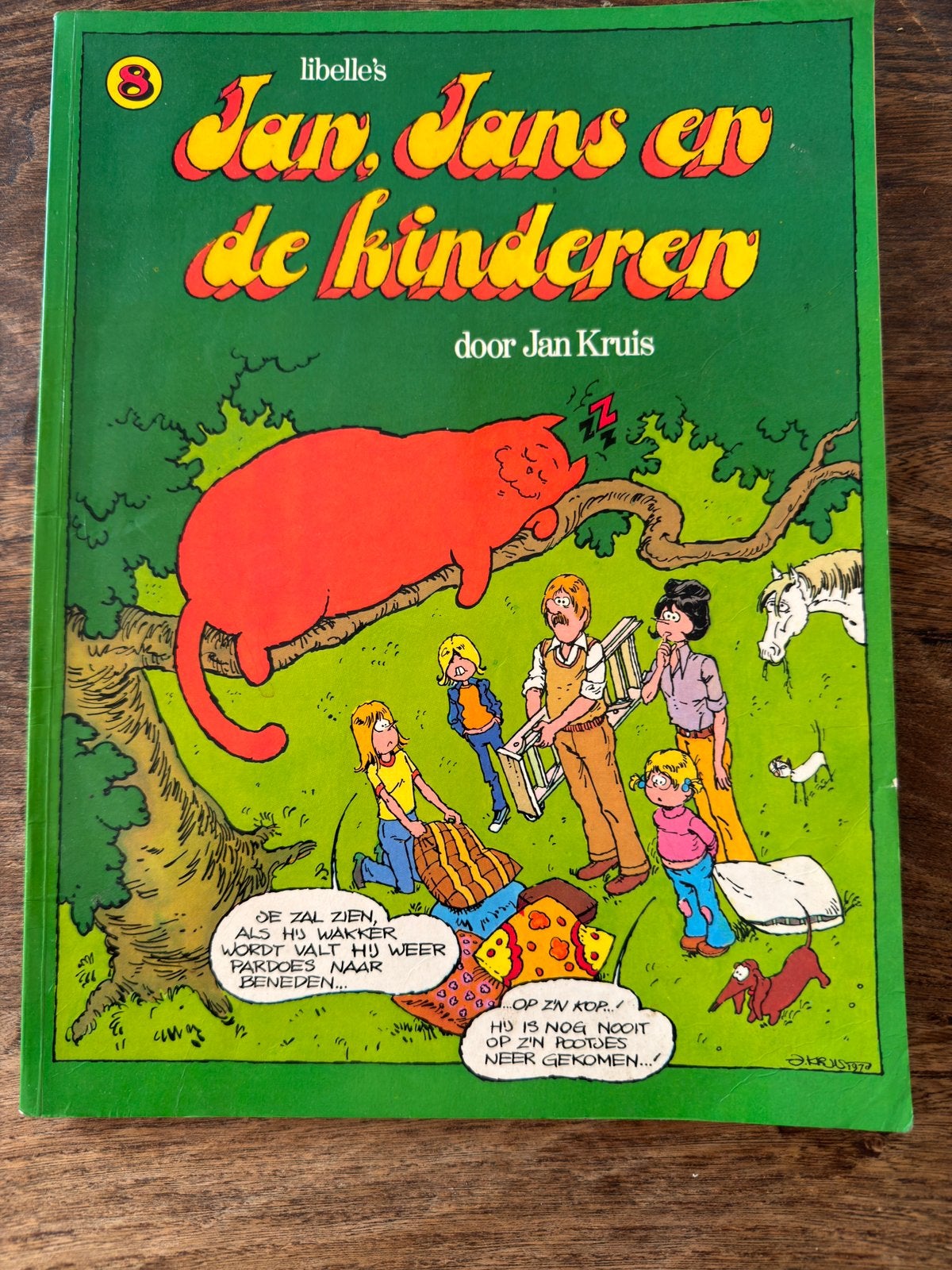 Jan, Jans en de Kinderen 8 – Jan Kruis – 6e druk 1982, Ophalen, Zo goed als nieuw