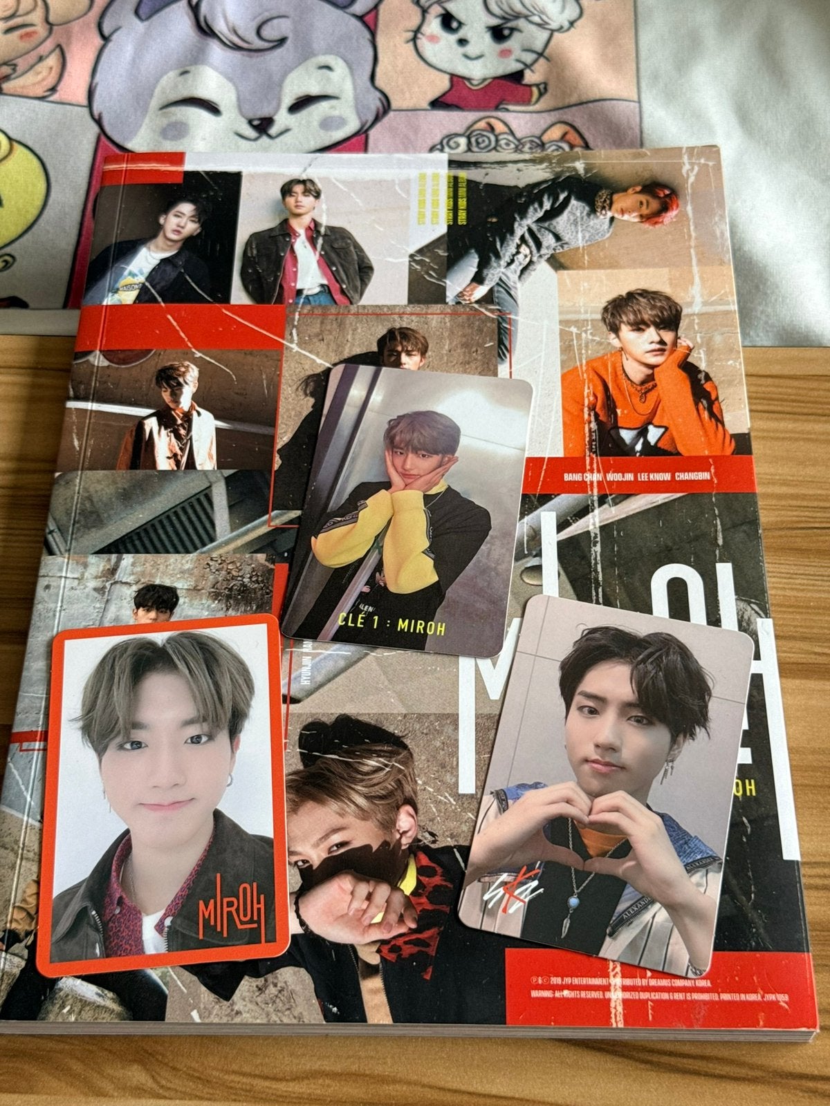 Stray Kids album Miroh compleet, Ophalen of Verzenden, Zo goed als nieuw