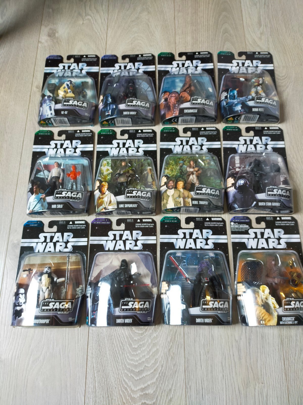 Star Wars The Saga Collection actiefiguren - 12 stuks, Ophalen of Verzenden, Nieuw