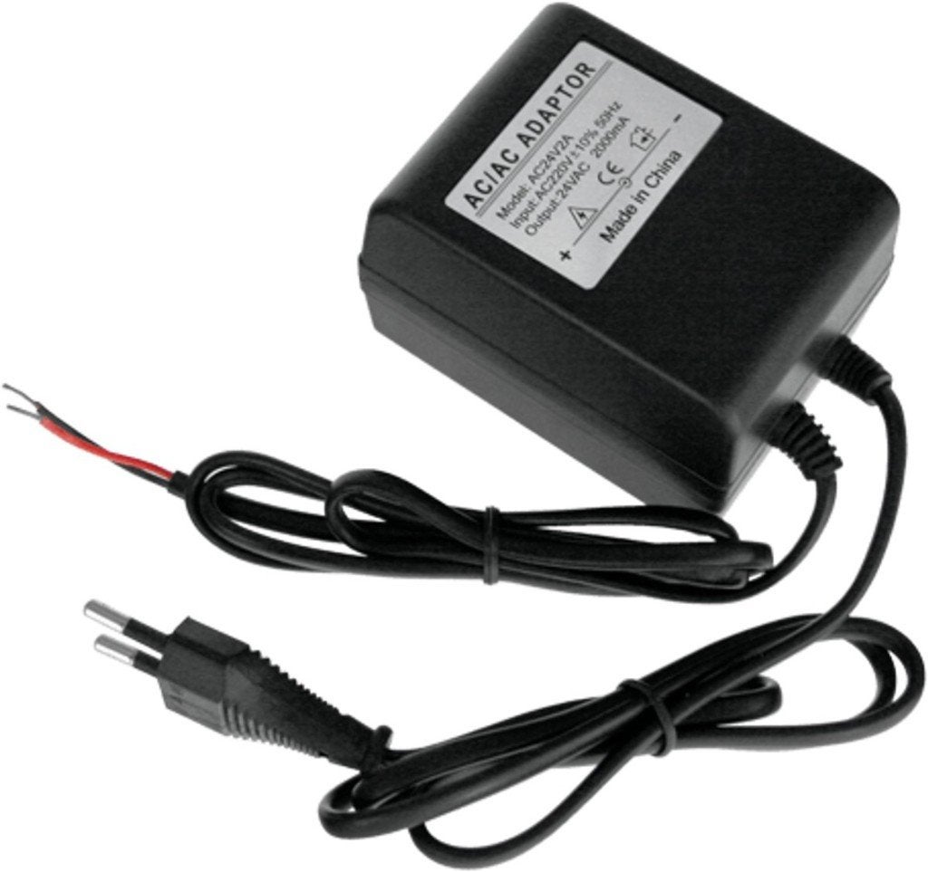 24V AC 2A adapter – zeer geschikt voor een Eufy deurbel, Ophalen of Verzenden, Nieuw, Binnencamera