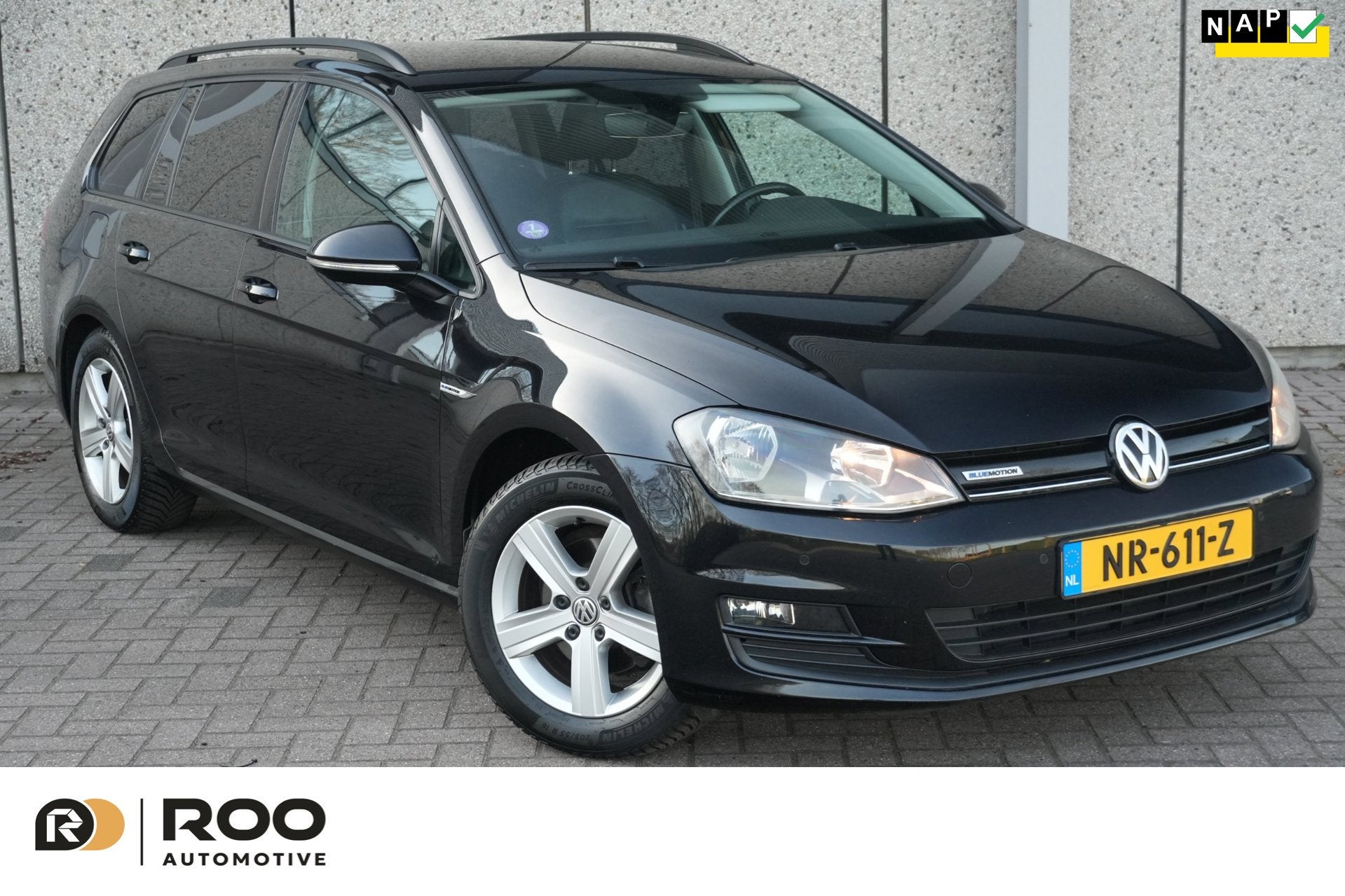Volkswagen Golf Variant Automaat,Camera 4x Michelin All seas, Gebruikt, 1210 kg, 116 pk, Zwart