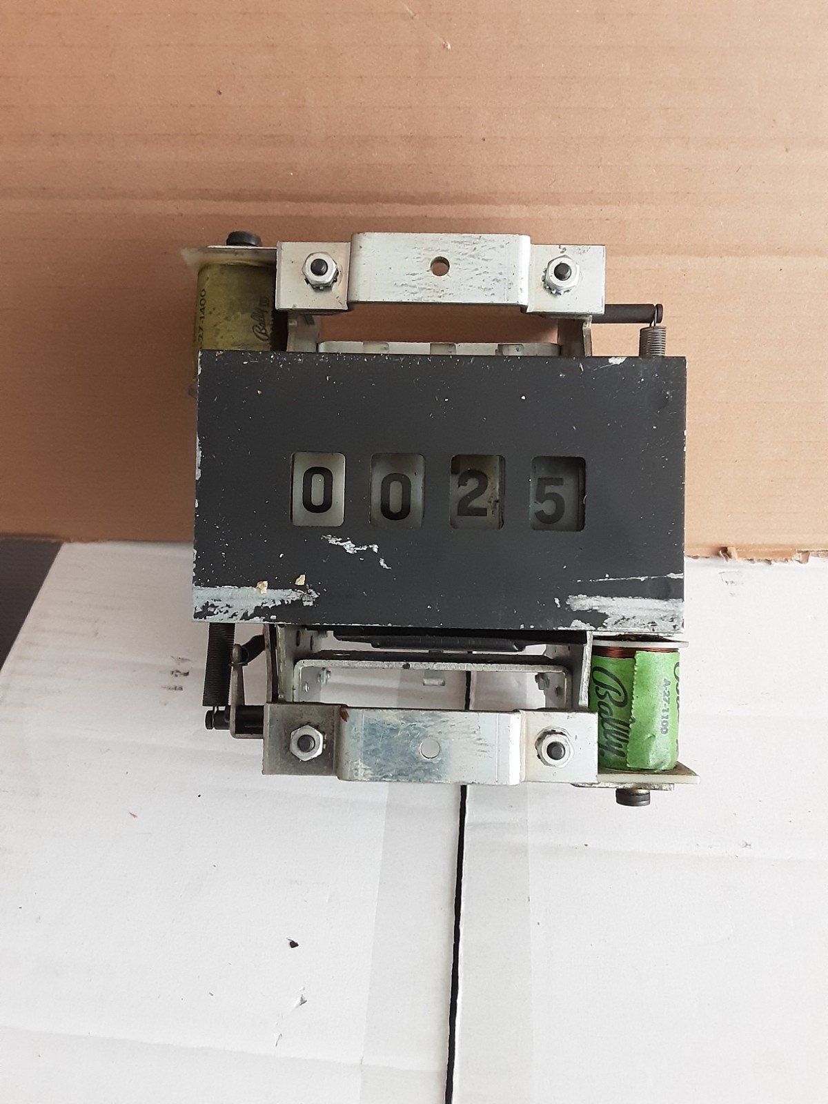 Bally slotmachine register, Verzamelen, Automaten | Gokkasten en Fruitautomaten, Euro, Ophalen of Verzenden