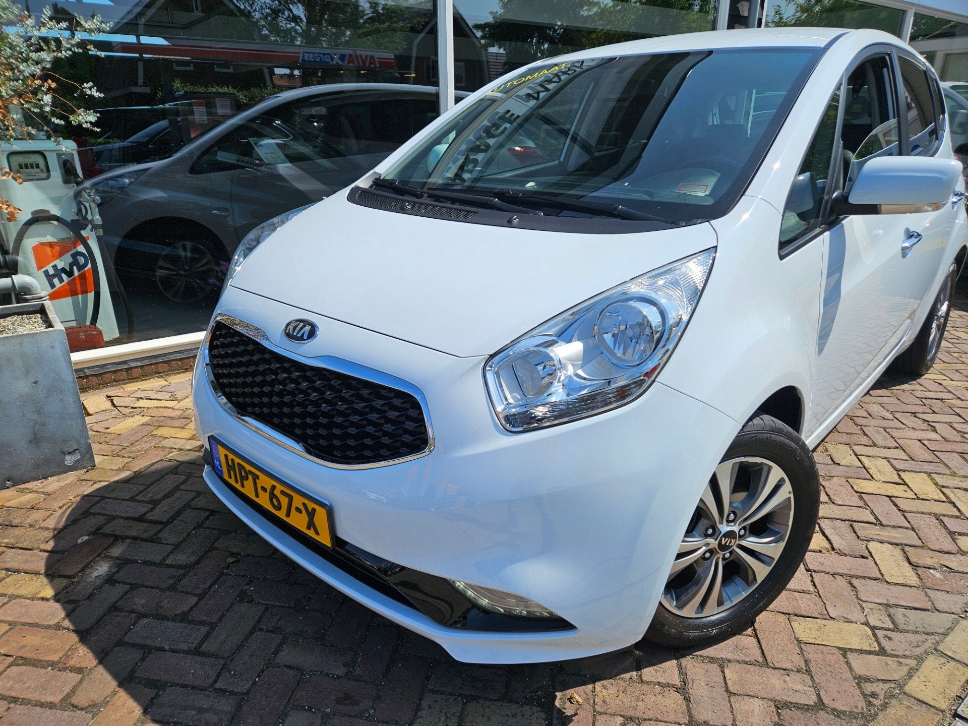 Kia VENGA 1.6 CVVT ExecutiveLineautomaat,camera,luxe, Auto's, 15 km/l, Gebruikt, 4 cilinders, Bedrijf