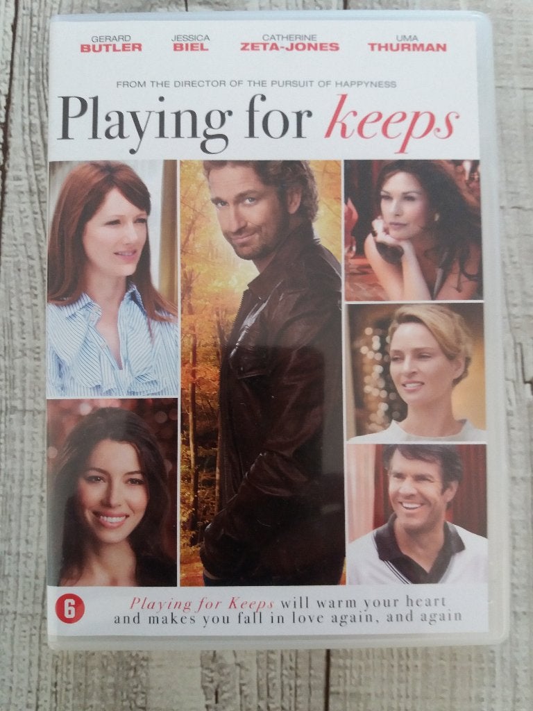 Playing for Keeps - Butler Lomax Jessica Zeta-Jones Biel, Engels, Nederlands, Romantische komedie, Ophalen of Verzenden