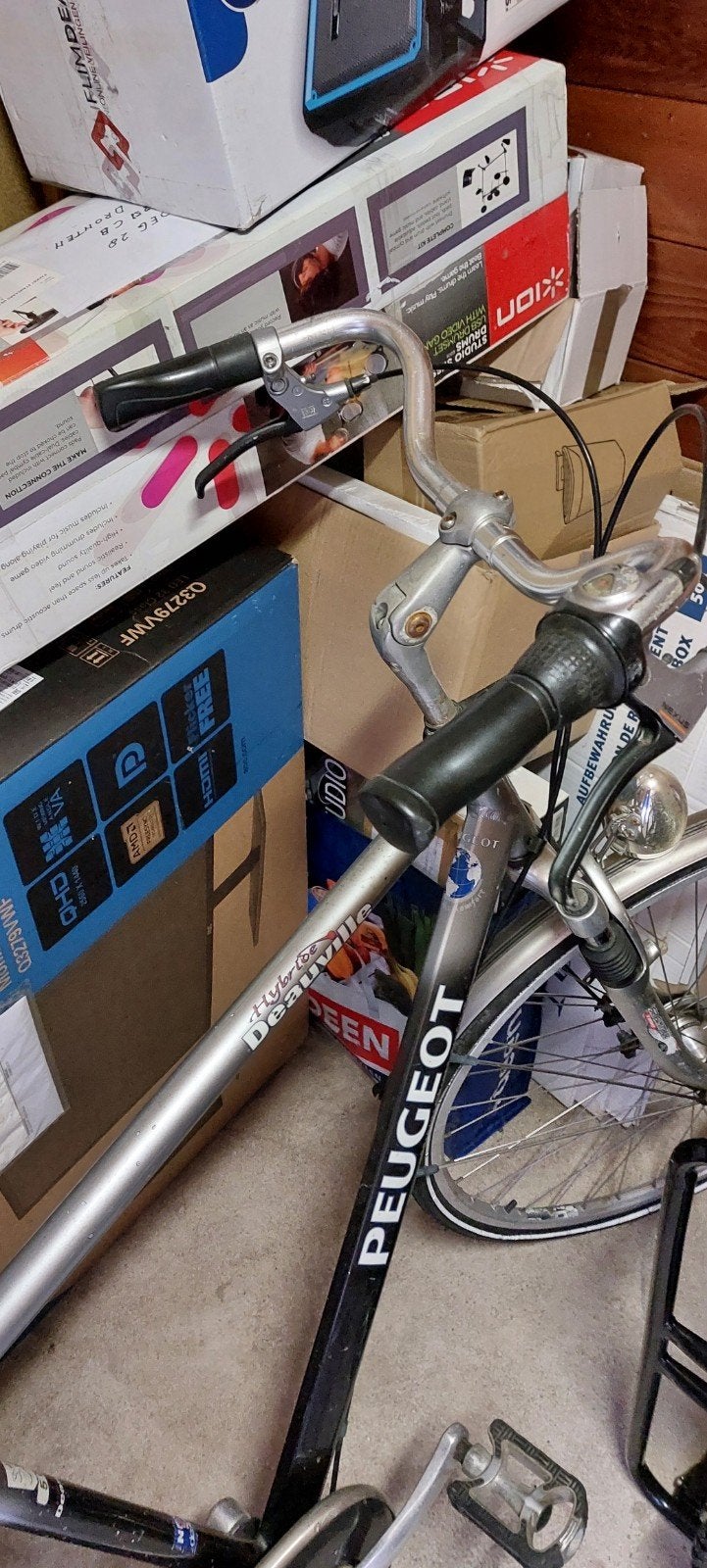 Peugeot herenfiets, Ophalen, Gebruikt