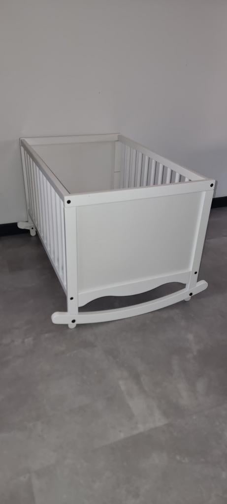 Ikea Solgul wieg - Aerosleep matras en topper, Kinderen en Baby's, Ophalen, Zo goed als nieuw, Wieg