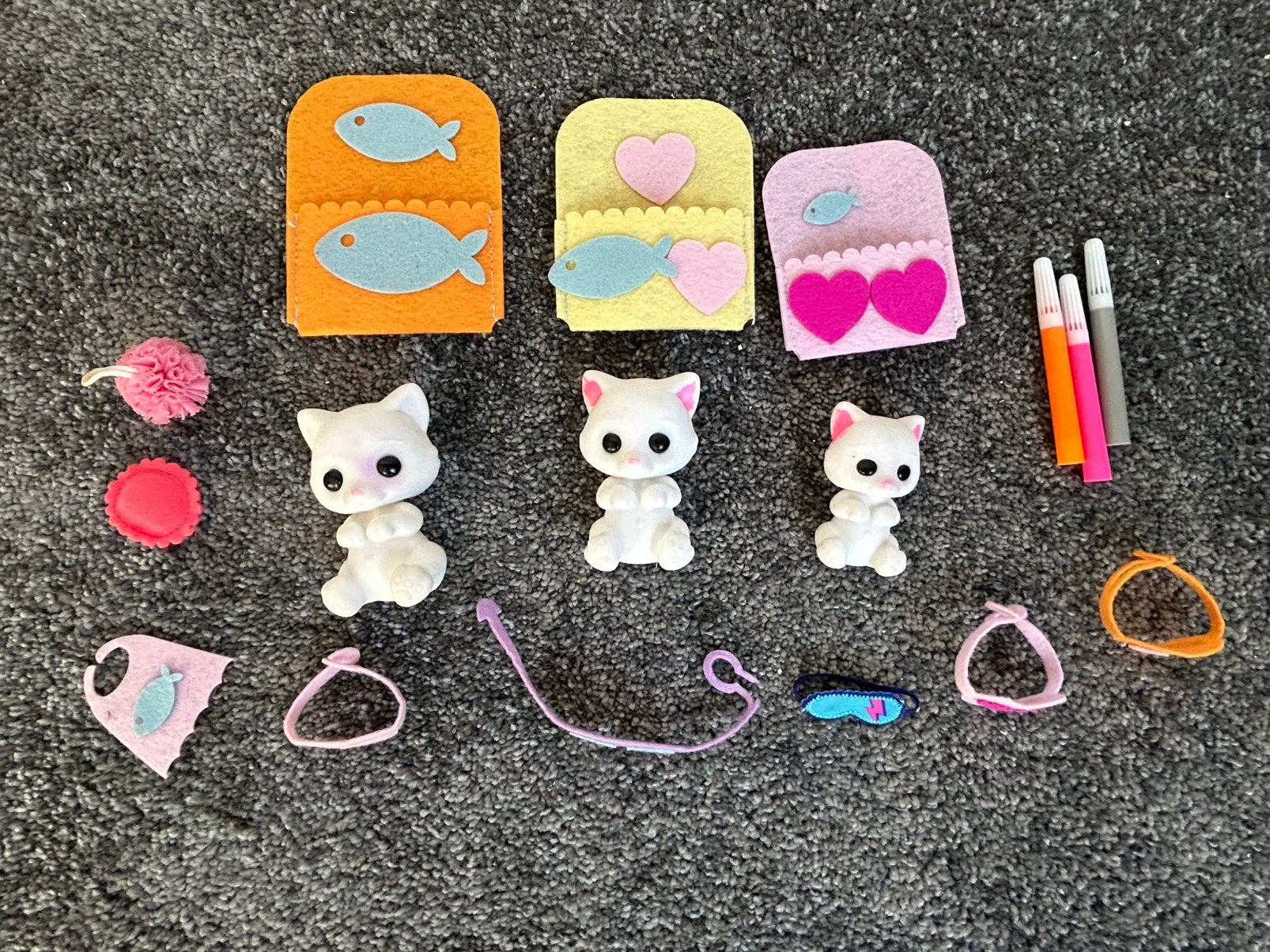 Fuzzikins katjes, Ophalen, Gebruikt, Overige typen