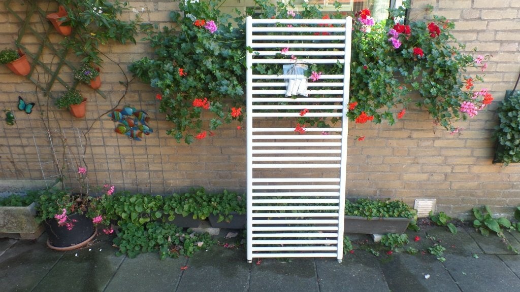 Handdoekradiator, 145 x 60 cm, met bevestigingen-(#9258), Ophalen, Gebruikt, Radiator, 60 tot 150 cm