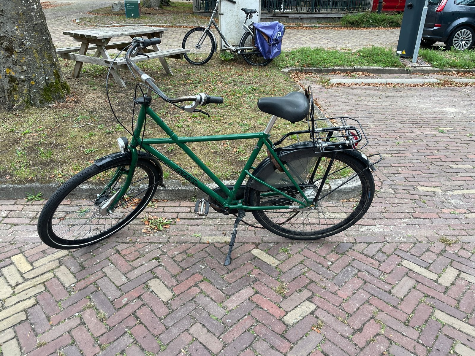 Groene Azor stadsfiets met 7 versnellingen. Opknapper!!, Fietsen en Brommers, Gebruikt, Versnellingen, Ophalen, Overige merken