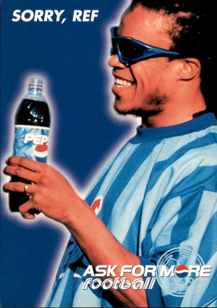 voetbal - Eegar Davids Pepsi, Verzamelen, Verzenden, 1980 tot heden, Ongelopen, Sport en Spel