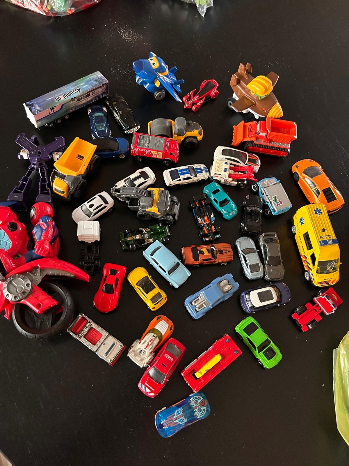 collectie speelgoedauto's en voertuigen, Ophalen, Gebruikt