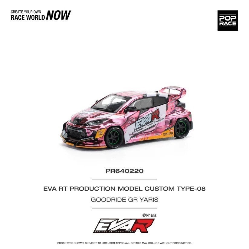 Toyota GR Yaris GOODRIDE 1:64 Pop Race Pop158, Verzenden, Nieuw, Auto