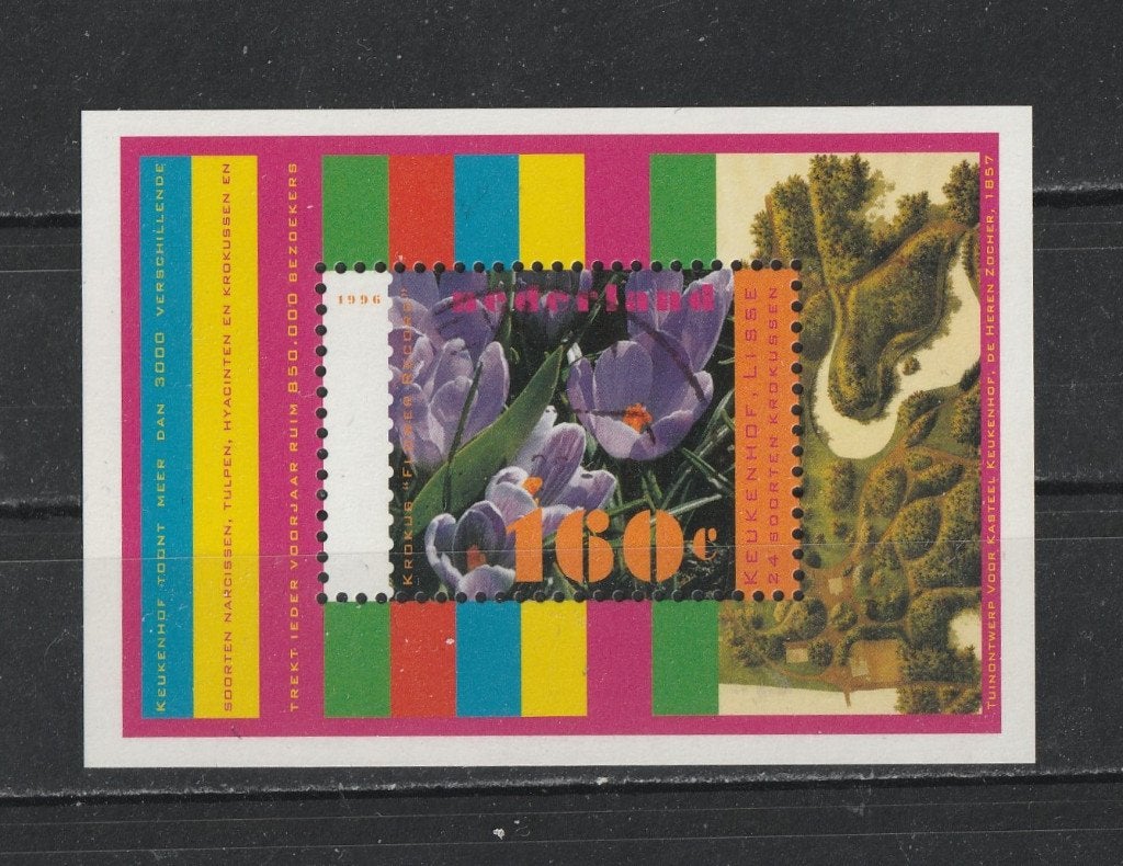 11 M Blok 1671 Krokussen 1996, Verzenden, Na 1940, Gestempeld