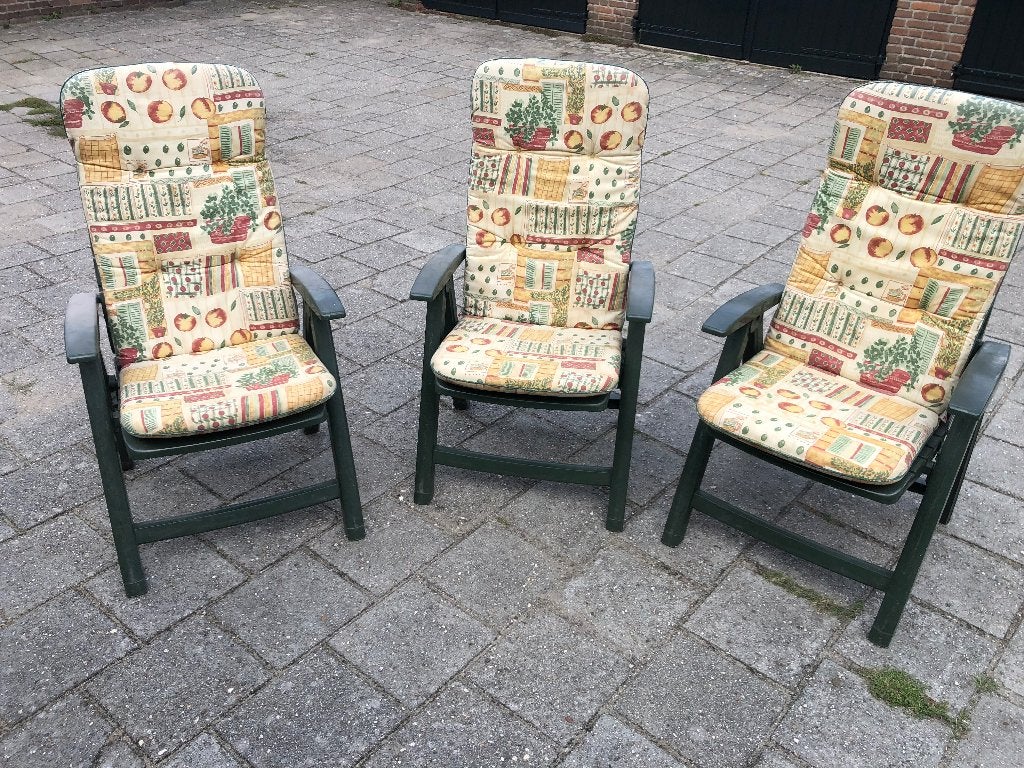 Hartman inklapbare en verstelbare tuinstoelen, Ophalen, Gebruikt, Kunststof, Verstelbaar