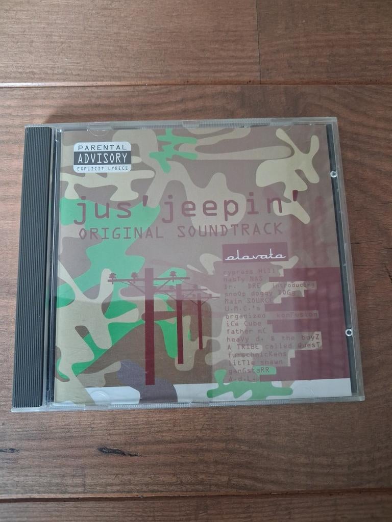 Jus' Jeepin' Original Soundtrack, Ophalen of Verzenden, 1985 tot 2000, Gebruikt