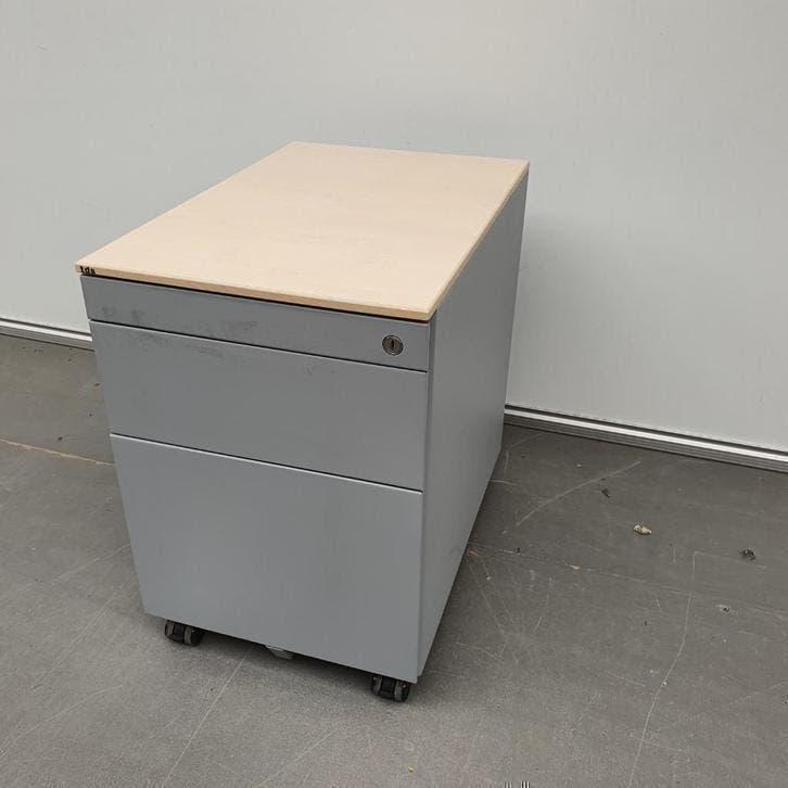 TDS ladekast met 3 laden verrijdbaar - 59x40x60 cm, Huis en Inrichting, Kasten | Ladekasten, Ophalen, Minder dan 50 cm, Gebruikt