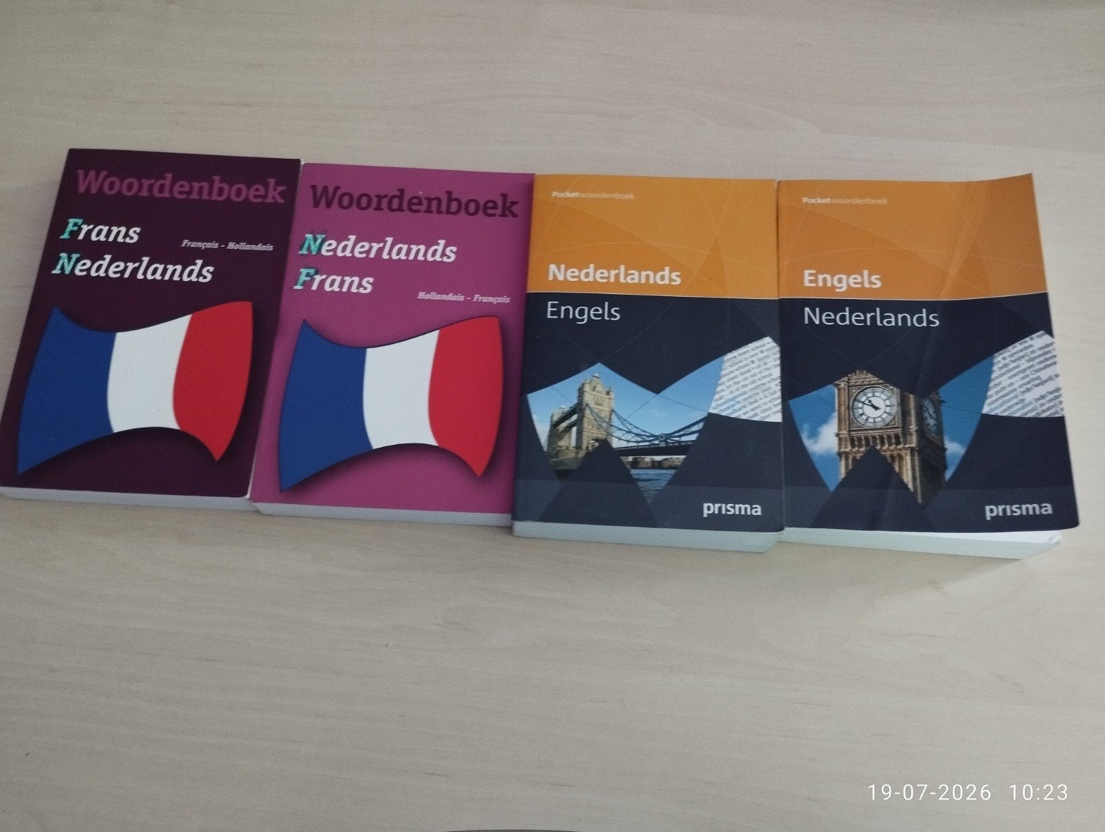 Frans en Engels Woordenboeken - Nederlands, Ophalen
