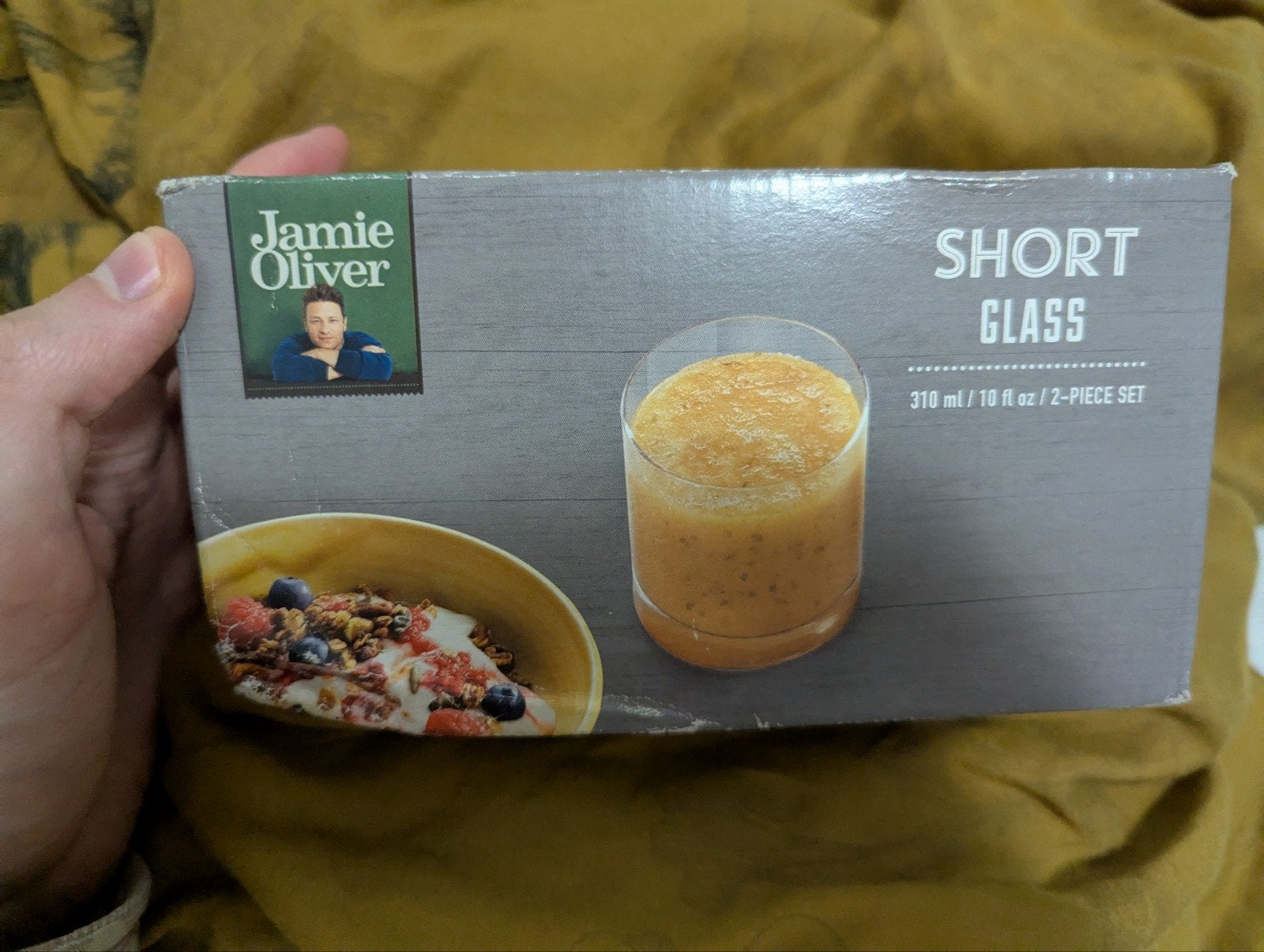 Jamie Oliver Short Glazen (2 stuks, 310 ml), Nieuw, Ophalen of Verzenden, Overige merken, Glas