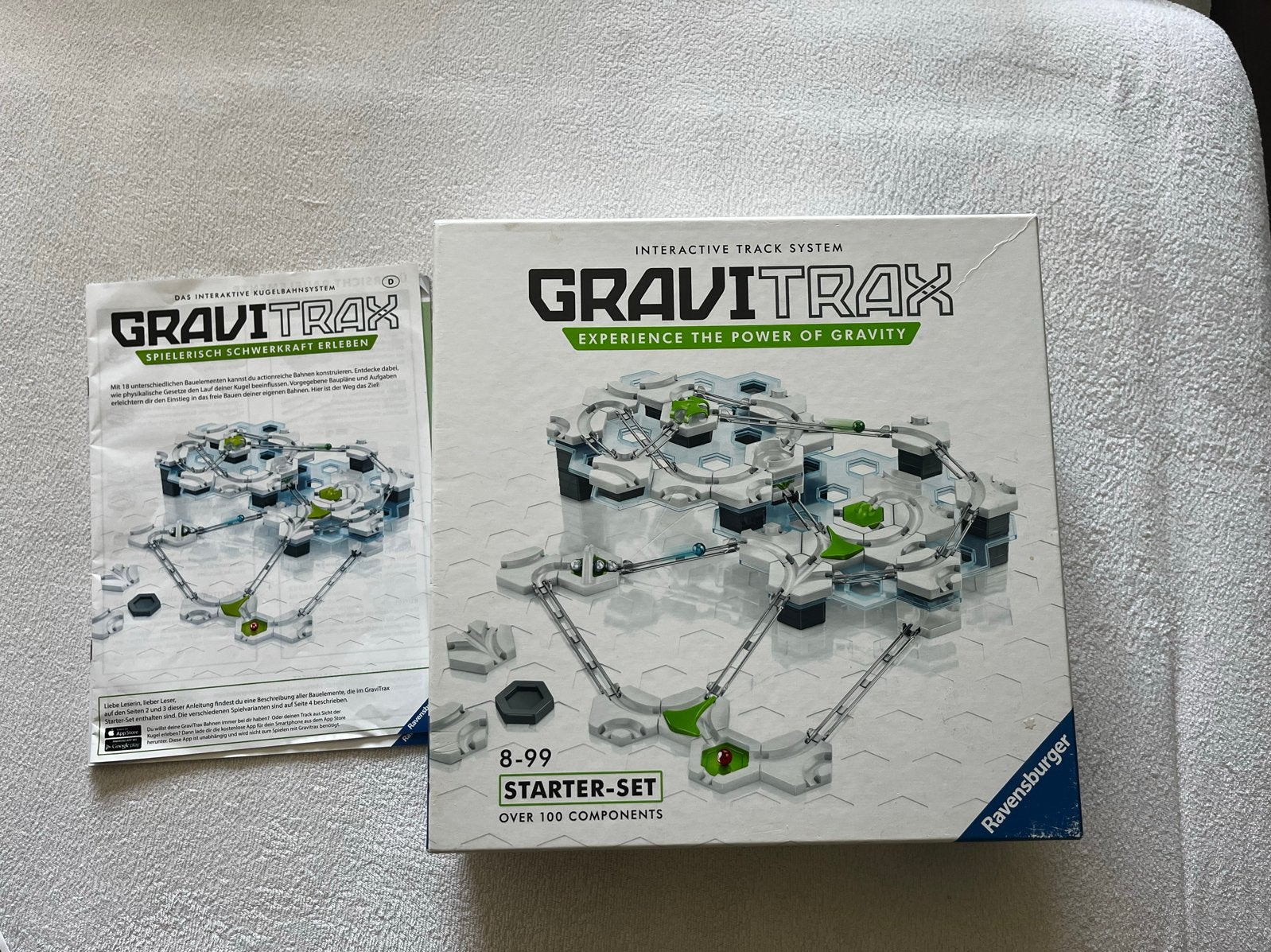 GraviTrax Starter-Set met 3 extra uitbreidingen, Ophalen of Verzenden, Zo goed als nieuw, Overige merken