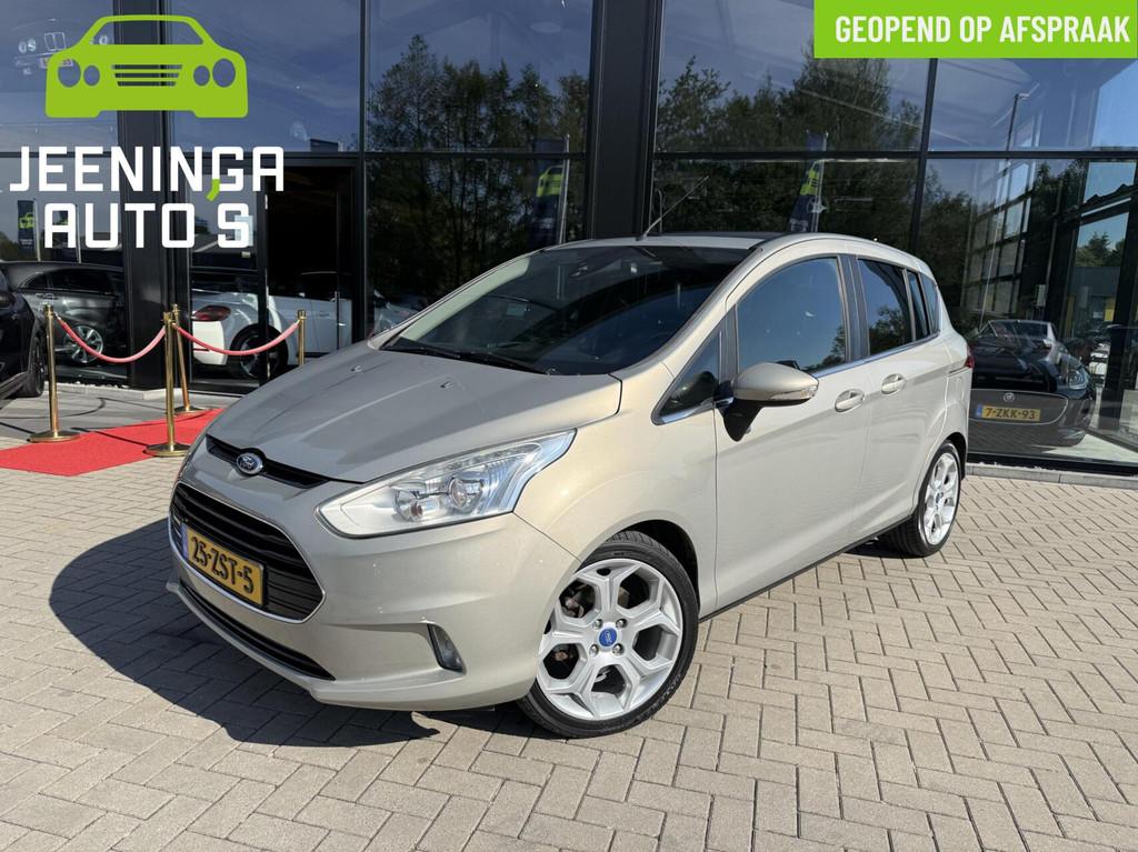 Ford B-Max 1.0 EcoBoost Titanium|PDC|Pano|Trekhaak, Voorwielaandrijving, Euro 5, Gebruikt, Automatische klimaatregeling