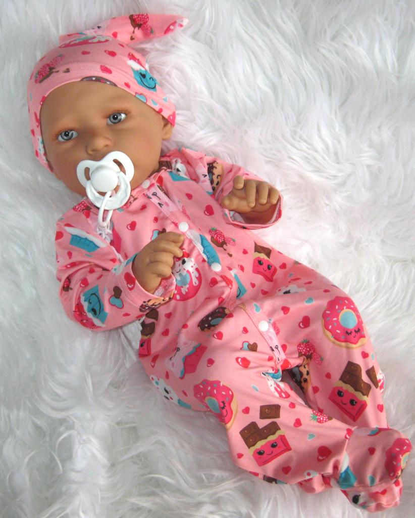 volvinyl baby pop grote levensechte babypop 52 cm meisje new, Selintoys, Nieuw, Ophalen of Verzenden, Info@selintoys.nl