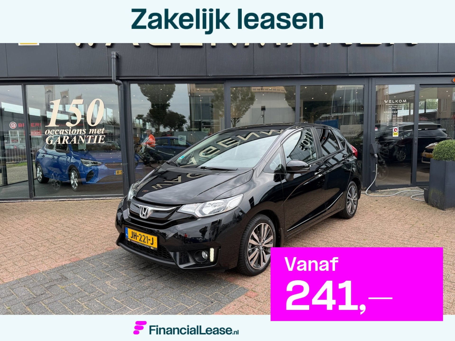 Honda Jazz 1.3 i-VTEC Elegance AUT|Clima|Cruis|NAV|CAM|THAAK, 12 maanden, Gebruikt, Euro 6, 4 cilinders