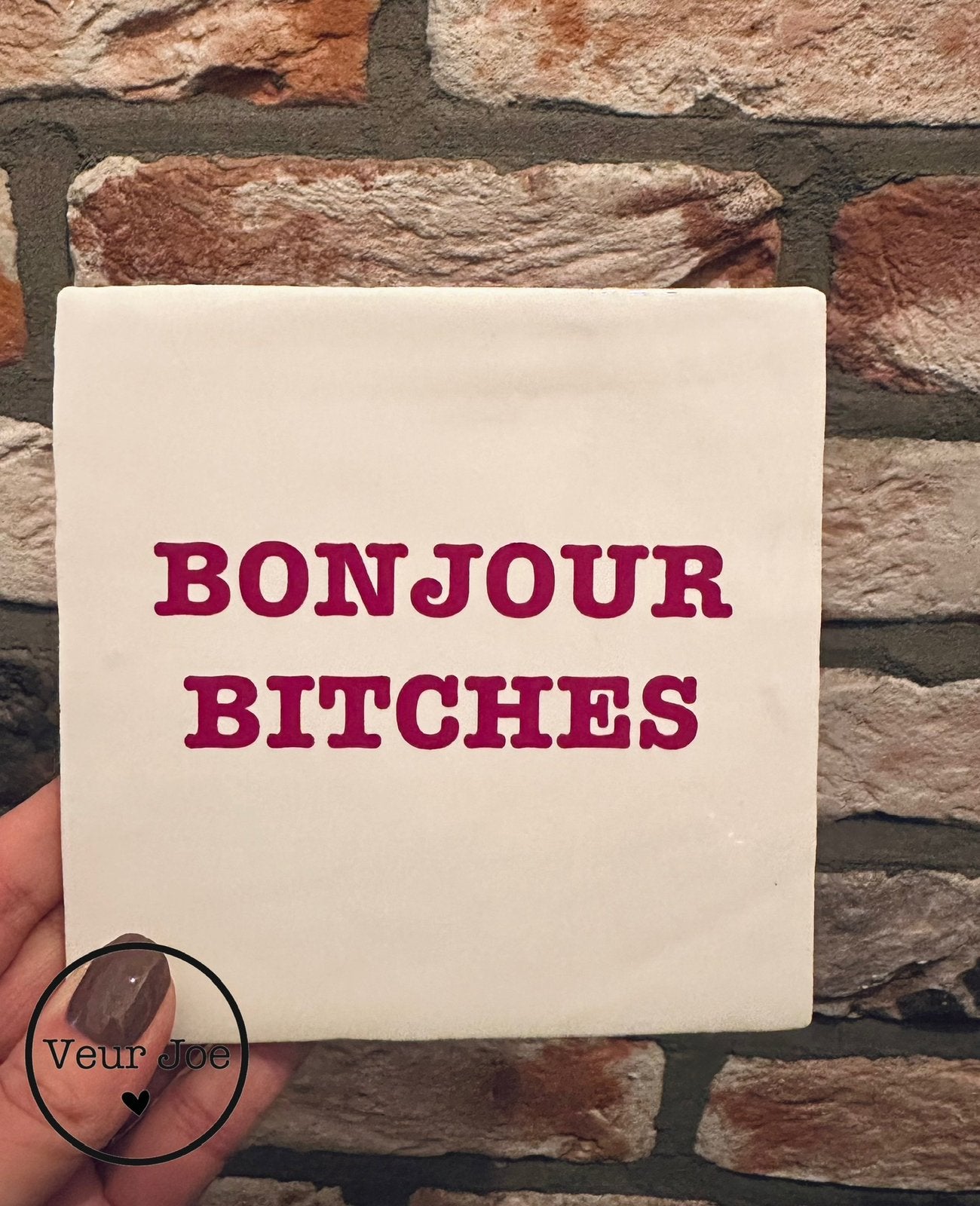 Tegel - Bonjour Bitches, Ophalen of Verzenden, Nieuw